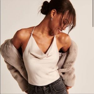 Abercrombie and Fitch Cowl Neck Bodysuit